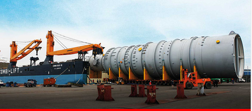 Service d'affrètement de marchandises