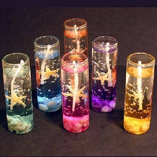 Bougies en gel