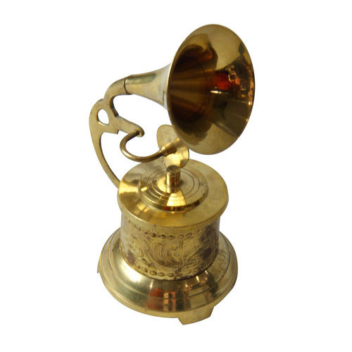 Gramophones en laiton